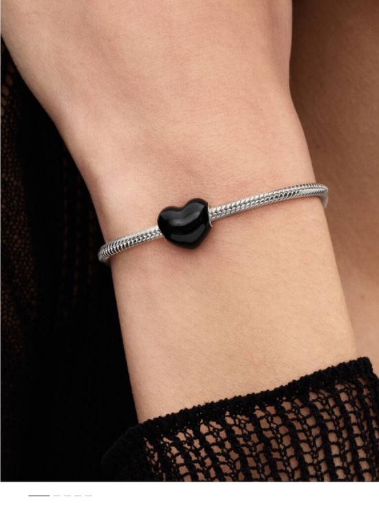 Pandora Jewelry - Pandora Black Heart charm brand new